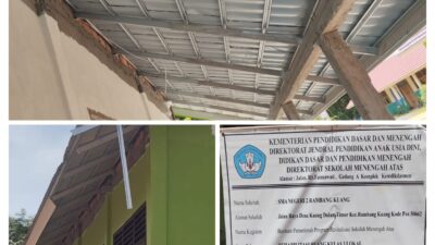 Diduga Mark Up Anggaran Rehabilitasi Ruang Kelas, SMAN 2 Rambang Kuang Disorot Warga