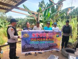 Cegah Karhutla, Polisi Ukui Sosialisasi dan Patroli ke Masyarakat