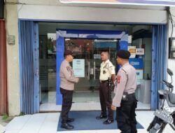 Cegah Aksi Kejahatan, Polisi Sisir Pegadaian hingga Bank di Pangkalan Kerinci