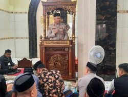 Polsek Tamalate Bangun Sinergi Lewat Safari Jumat, Kapolsek Serukan Siskamling hingga Tolak Hoaks