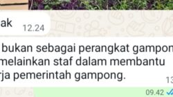 Diduga Sudah Pernah Melakukan Mengundurkan Diri Dari Kaur Desa Gampong Baro Pada Bulan 9 Tahun 2025 Lalu.