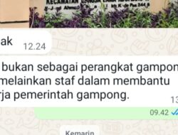 Diduga Sudah Pernah Melakukan Mengundurkan Diri Dari Kaur Desa Gampong Baro Pada Bulan 9 Tahun 2025 Lalu.