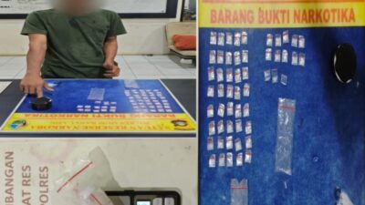 Satres Narkoba Polres Muba Ungkap Dua Kasus Peredaran Sabu, Amankan 94,63 Gram dan Dua Pengedar
