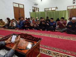 Ratusan Jamaah Masjid Alhuda Kampung Sukosari Gelar Peringatan Isra Mi’raj dan Nisfu Syaban