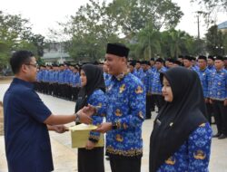 Walikota Langsa Lantik dan Serahkan SK Pengangkatan 1.352 PPPK Paruh Waktu