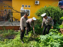 Dukung Kelestarian Alam, Polisi Lakukan Penanaman Bibit Pohon di Pangkalan Kerinci