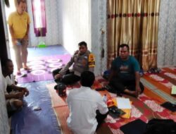 Cooling System Kamtibmas, Bhabinkamtibmas Polsek Bunut Sambangi Warga Dua Desa