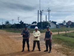 Antisipasi C3, Polisi Patroli Objek Vital di Sepanjang Jalan Lintas Timur Ukui