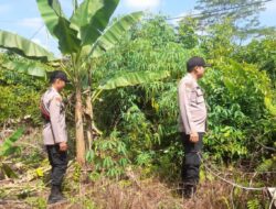 Polsek Teluk Meranti Sebarkan Maklumat Kapolda Riau dan Gencarkan Binluh Cegah Karhutla