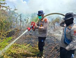 Hari Kelima, Pendinginan Hotspot di Kuala Kampar Berhasil Padamkan Api