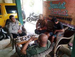 Jumat Curhat Polsek Pangkalan Kerinci, Warga dan Polisi Perkuat Sinergi Jaga Kamtibmas