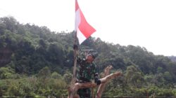 Dandim 0106/Aceh Tengah Dampingi Danrem 011/Lilawangsa Tinjau Jembatan Sementara di Kampung Bergang