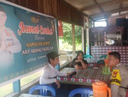 Ajak Warga Perkuat Kamtibmas dan Cegah Narkoba hingga Karhutla