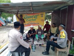 Lewat Jumat Curhat, Polsek Kerumutan Perkuat Sinergi Jaga Kamtibmas