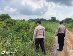 Patroli Daerah Rawan, Polsek Pangkalan Kerinci Perkuat Pencegahan Kebakaran Lahan