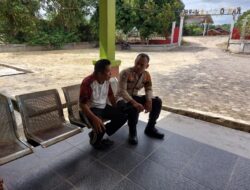 Bhabinkamtibmas Polsek Bunut Ajak Warga Tangkal Hoaks dan Jaga Kamtibmas