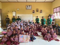 Kegiatan KKN Relawan Teknik lndustri Gemari Gerakan Mengedukasi Anak Baktiya Di SD 10 Baktiya