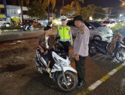 KRYD Polsek Pangkalan Kerinci, Patroli Malam di Jalintim Cegah Aksi C3