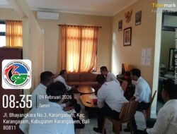 Kasat Resnarkoba Polres Karangasem Pimpin Anev Rutin Bersama Anggota