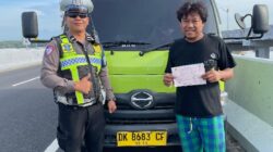 Patroli Satgas Ops Keselamatan, Tindak Tegas Sopir Truk Pelanggar Aturan