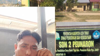 Sekolah Dasar Negeri (SD) 2 Peunaron Aceh Timur sangat Membutuhkan penambahan Ruang kelas dan fasilitas sekolah