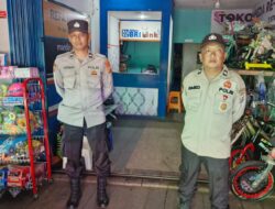 Patroli Objek Vital untuk Jaga Kamtibmas di Kuala Kampar