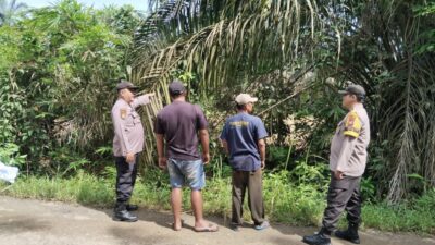 Cegah Karhutla, Polisi Sosialisasikan Larangan Bakar Hutan dan Lahan di Mayang Sari