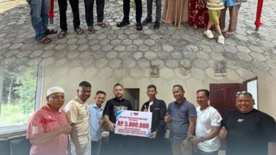 Ketua DPP Elang3 Hambalang Riau Salurkan Berbagai Bantuan untuk Masyarakat Jelang Tradisi Mandi Balimau Kasai