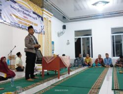 Bhabinkamtibmas Hadiri Syukuran Renovasi Musala Al-Ikhlas dan Sambut Ramadan di Desa Angkasa
