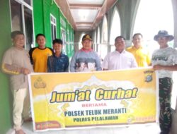 Polsek Teluk Meranti Gelar Jum’at Curhat, Bahas Bullying dan Kenakalan Remaja