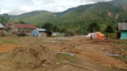 Satgas Kodim 0106/Aceh Tengah Percepat Pembangunan 529 Huntara di Linge, Progres Tertinggi Capai 32 Persen