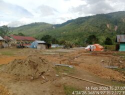 Satgas Kodim 0106/Aceh Tengah Percepat Pembangunan 529 Huntara di Linge, Progres Tertinggi Capai 32 Persen