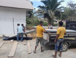 32 Huntara di Alue Ie Mirah Dikebut, BNPB Pasang Target 10 Hari Rampung