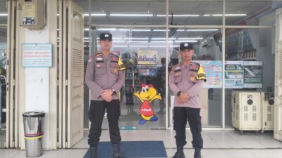 Cegah Kejahatan, Polsek Kerumutan Gelar Patroli Rutin di Titik Rawan