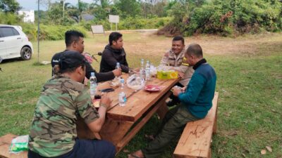 Sambang Warga di Kerumutan: Polisi Hadir, Warga Tenang Menyambut Ramadhan