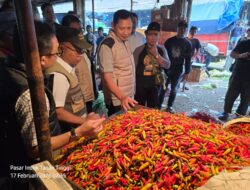 Satgas Saber Pelanggaran Pangan Pusat Pantau Langsung 2 Pasar di Kota Tangerang, Harga Pangan Masih Stabil