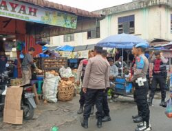 Polres Aceh Tengah Lakukan Pengamanan dan Pengaturan di Pasar Daging Meugang