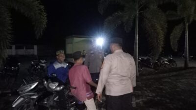 Patroli Subuh Polsek Kerumutan Cegah Balap Liar di Awal Ramadan 1447 H