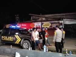 Awal Puasa, Polsek Pangkalan Lesung Tingkatkan Patroli Antisipasi C3 dan Balap Liar