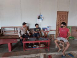 Bhabinkamtibmas Polsek Bunut Lakukan DDS untuk Jaga Keamanan dan Lawan Hoaks