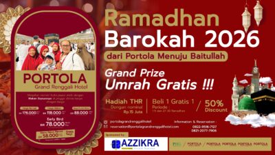 Raih Kesempatan Umroh Gratis Bersama Portola Grand Renggali Hotel dalam Program Ramadhan Barokah 2026