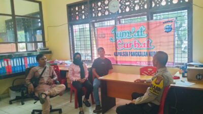 Lewat Jumat Curhat, Polsek Pangkalan Kerinci Serap Aspirasi Warga Soal Kamtibmas