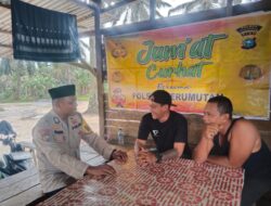 Forum Jumat Curhat, Masyarakat Kerumutan Minta Keamanan Ditingkatkan