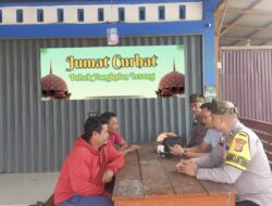 Jumat Curhat Polsek Pangkalan Lesung, Polisi Ajak Masyarakat Bersinergi