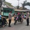 Polsek Teluk Meranti Atur Lalu Lintas di Pasar Ramadhan, Arus Lancar dan Aman