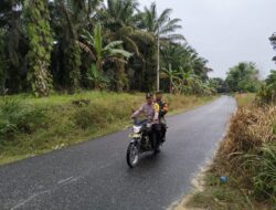 Polisi Perkuat Sinergitas dengan Koramil 09/Langgam