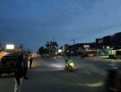 Polsek Pangkalan Kuras Gelar Patroli Subuh, Cegah Balap Liar dan Tawuran di Sorek Satu