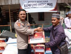 Mahasiswa STIK-PTIK Angkatan 83/WPS Hadirkan Harapan dan Senyum bagi Warga Terdampak Bencana di Bener Meriah