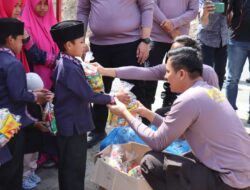 STIK 83 dan Polres Aceh Tengah Tebar Senyum untuk Warga Terdampak dan Anak Panti Asuhan