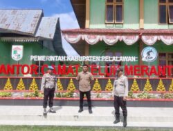 Polsek Teluk Meranti Gelar KRYD, Antisipasi C3 di Perkantoran dan Pusat Keramaian